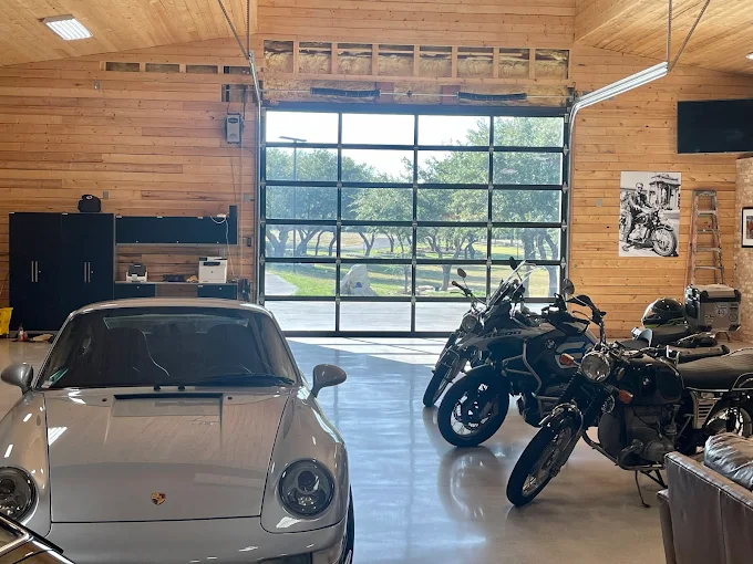 Upgrade your garage door style with full-view glass garage doors